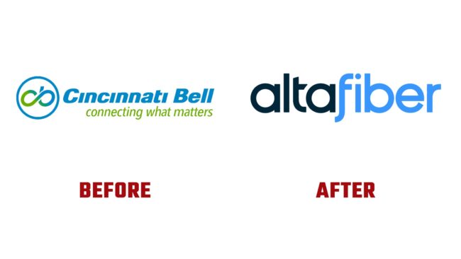 Altafiber Avant et Apres Logo (Histoire)
