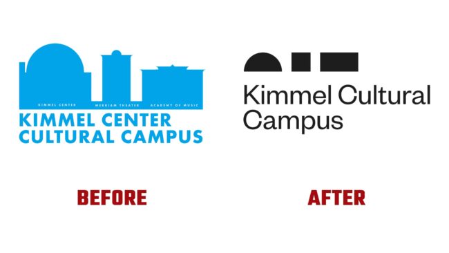 Kimmel Cultural Campus Avant et Apres Logo (Histoire)