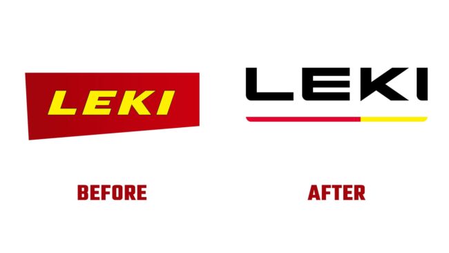 LEKI Avant et Apres Logo (Histoire)