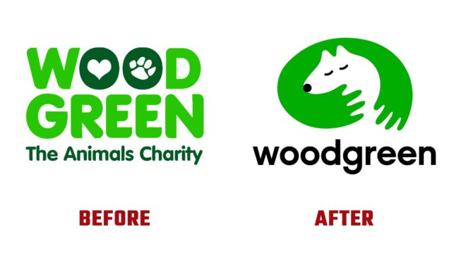Woodgreen Avant et Apres Logo (Histoire)