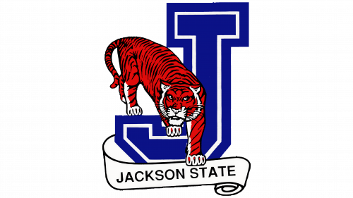 Logo de Jackson State Tigers en 1980