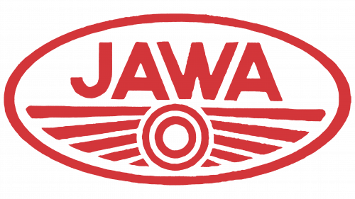 Logo de Jawa Moto en 1961