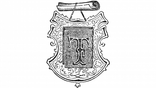 Logo de Ticknor and Fields en 1854
