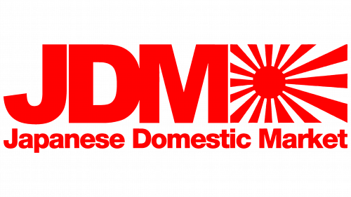 Symbole de Japanese Domestic Market (JDM)