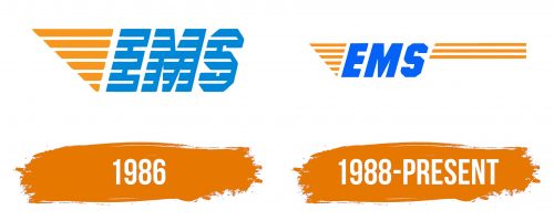 Histoire du logo de Express Mail Service (EMS)