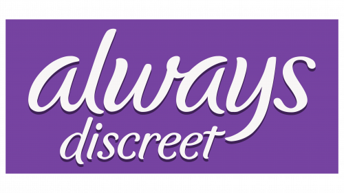 Logo de Always Discreet en 2017