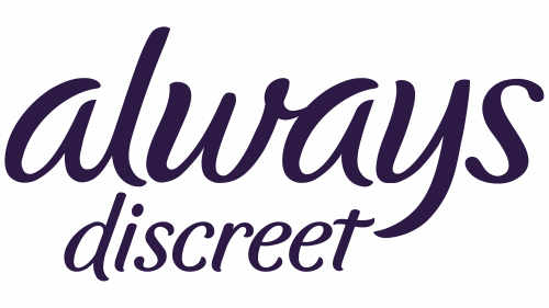 Logo de Always Discreet en 2022