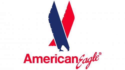 Logo de American Eagle Airlines en 1998