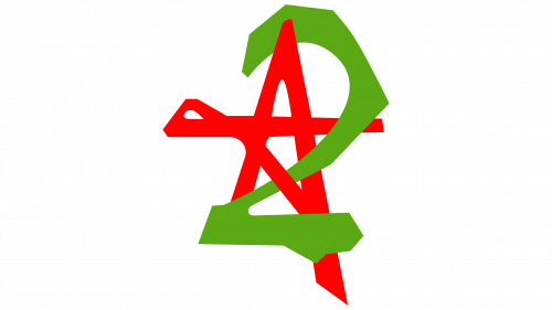 Logo de Antenne 2 en 1975