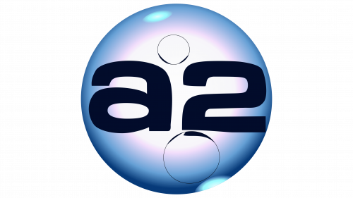 Logo de Antenne 2 en 1983