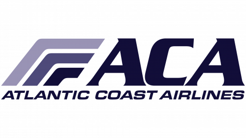 Logo de Atlantic Coast AIrlines en 1989