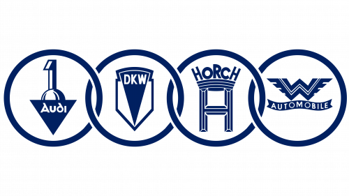 Logo de Auto Union en 1932