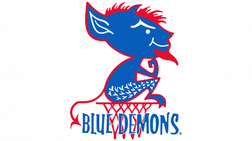 Logo de DePaul Blue Demons en 1975