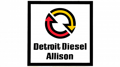 Logo de Detroit Diesel Allison en 1970