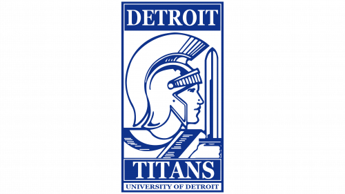 Logo de Detroit Titans en 1989