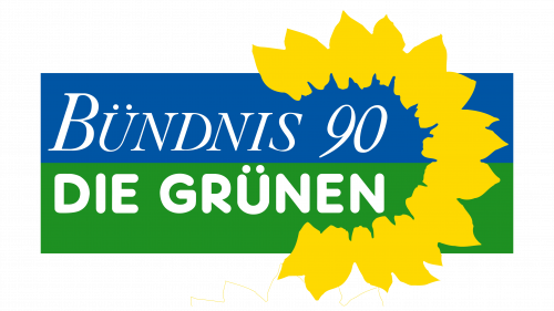 Logo de Die Grunen en 1993