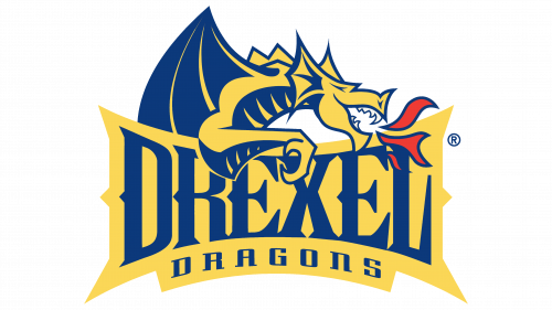 Logo de Drexel Dragons en 1999