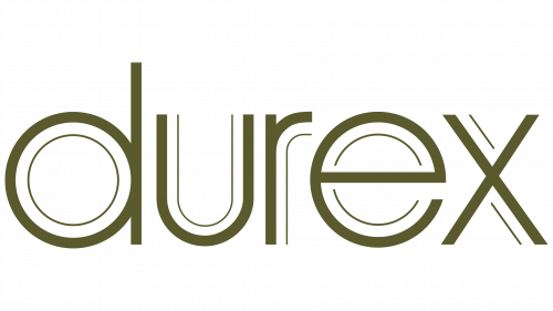 Logo de Durex dans les années 1960