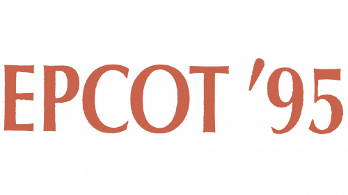 Logo de EPCOT '95 en 1995