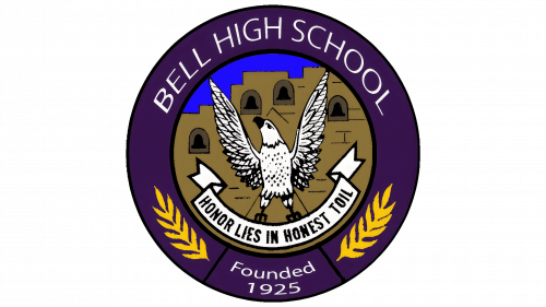 Logo de Eagle Bell High School Old
