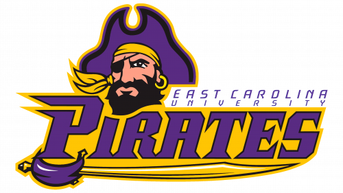 Logo de East Carolina Pirates en 2009