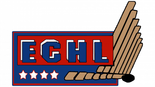 Logo de East Coast Hockey Leauge en 1988