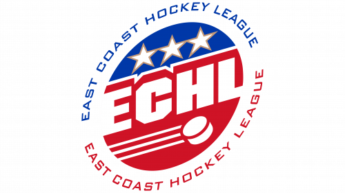 Logo de East Coast Hockey Leauge en 1995