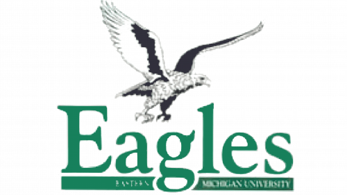 Logo de Eastern Michigan Eagles en 1991