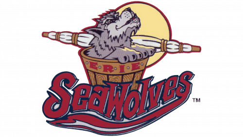 Logo de Erie SeaWolves en 1999