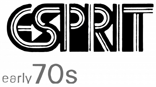 Logo de Esprit en 1971
