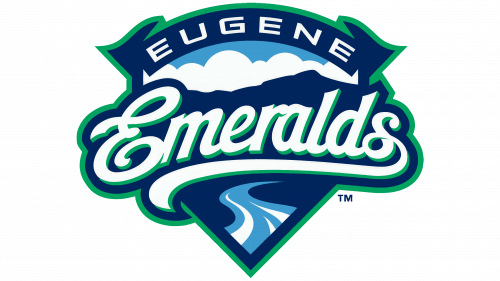 Logo de Eugene Emeralds en 2010