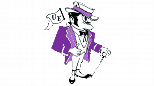 Logo de Evansville Purple Aces 1977-2000