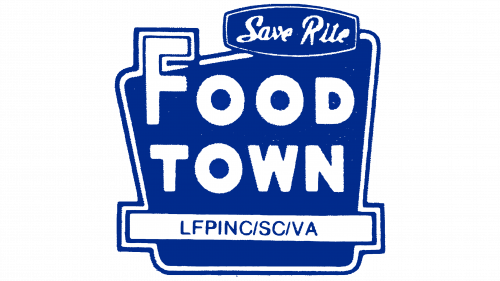 Logo de Food Town en 1957