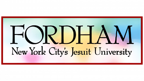Logo de Fordham University avant 2001