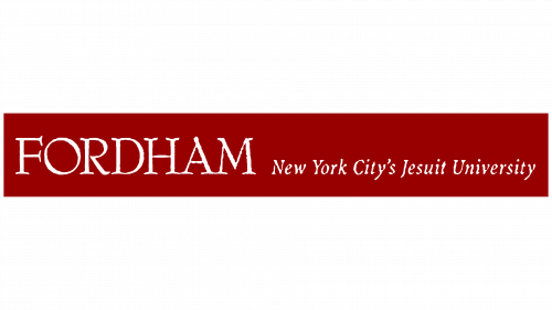 Logo de Fordham University en 2001