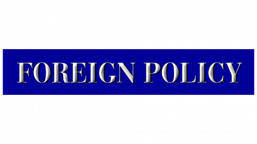 Logo de Foreign Policy en 1970
