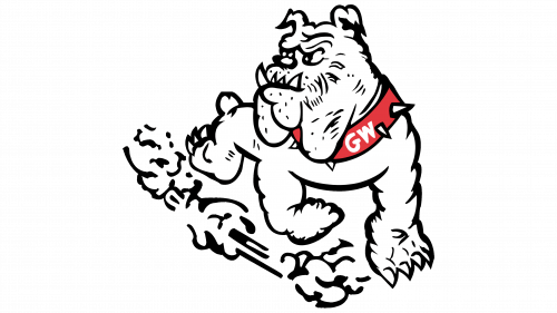 Logo de Gardner-Webb Runnin Bulldogs en 1970