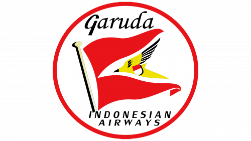 Logo de Garuda Indonesian Airways en 1949