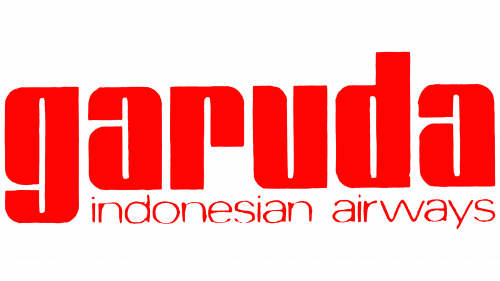 Logo de Garuda Indonesian Airways en 1969
