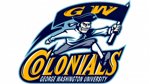Logo de George Washington Colonials en 1998