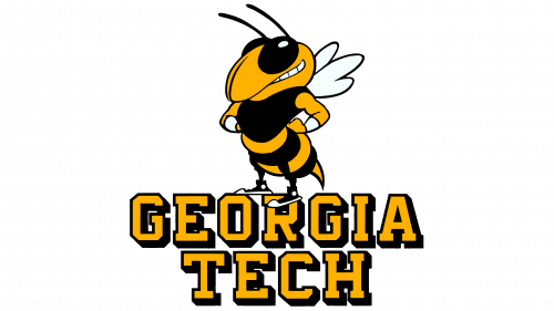 Logo de Georgia Tech Yellow Jackets 1978-1990
