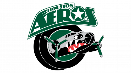 Logo de Houston Aeros en 2006