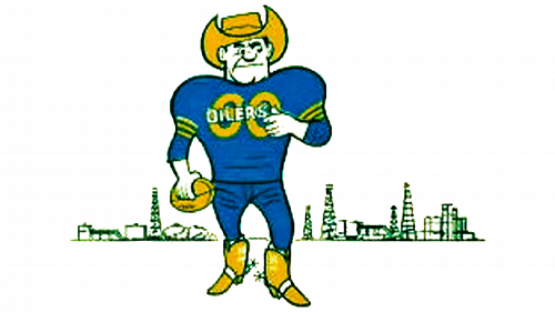 Logo de Houston Oilers en 1960