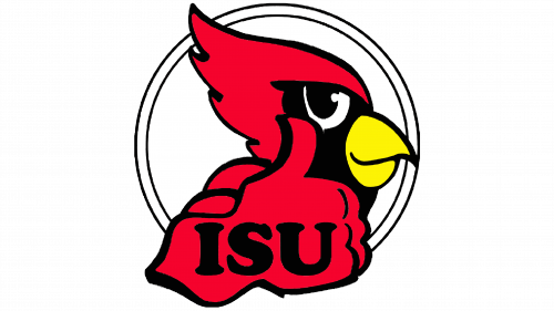 Logo de Illinois State Redbirds 1980-1995