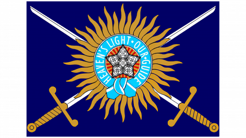 Logo de Indian Army en 1858