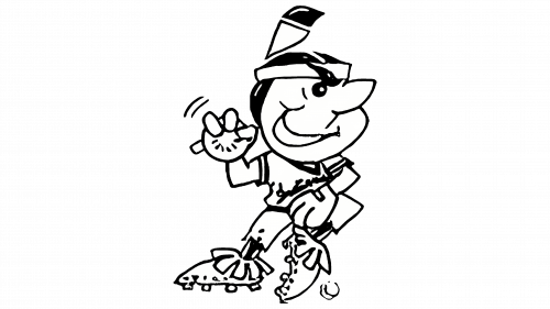 Logo de Indianapolis Indians en 1985