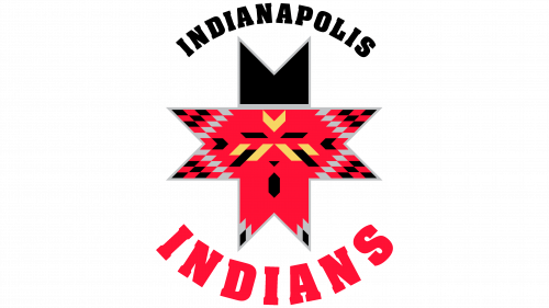 Logo de Indianapolis Indians en 1995