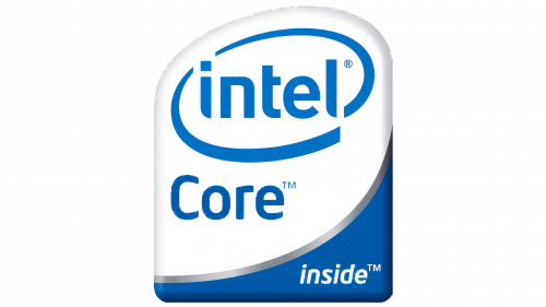 Logo de Intel Core en 2006