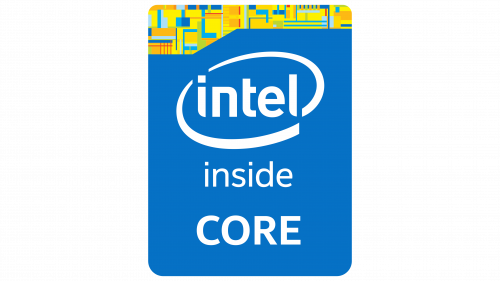 Logo de Intel Core en 2014