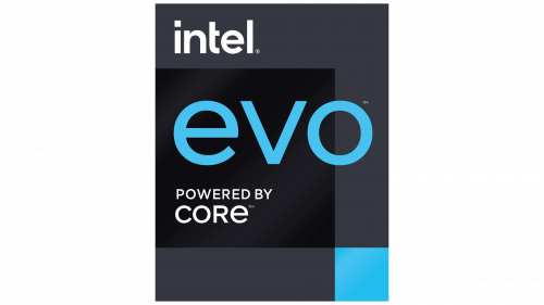 Logo de Intel Evo en 2020